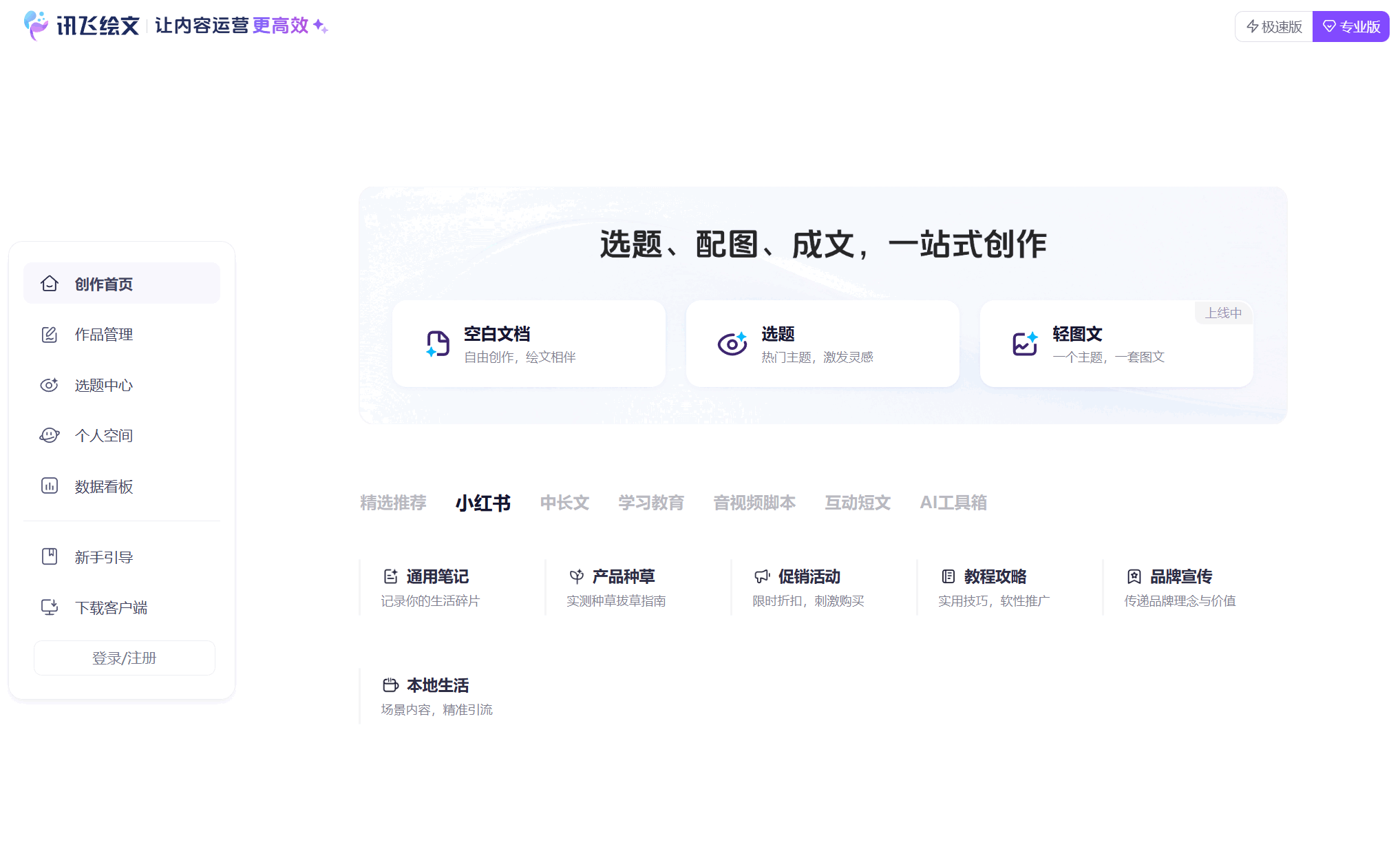 讯飞绘文