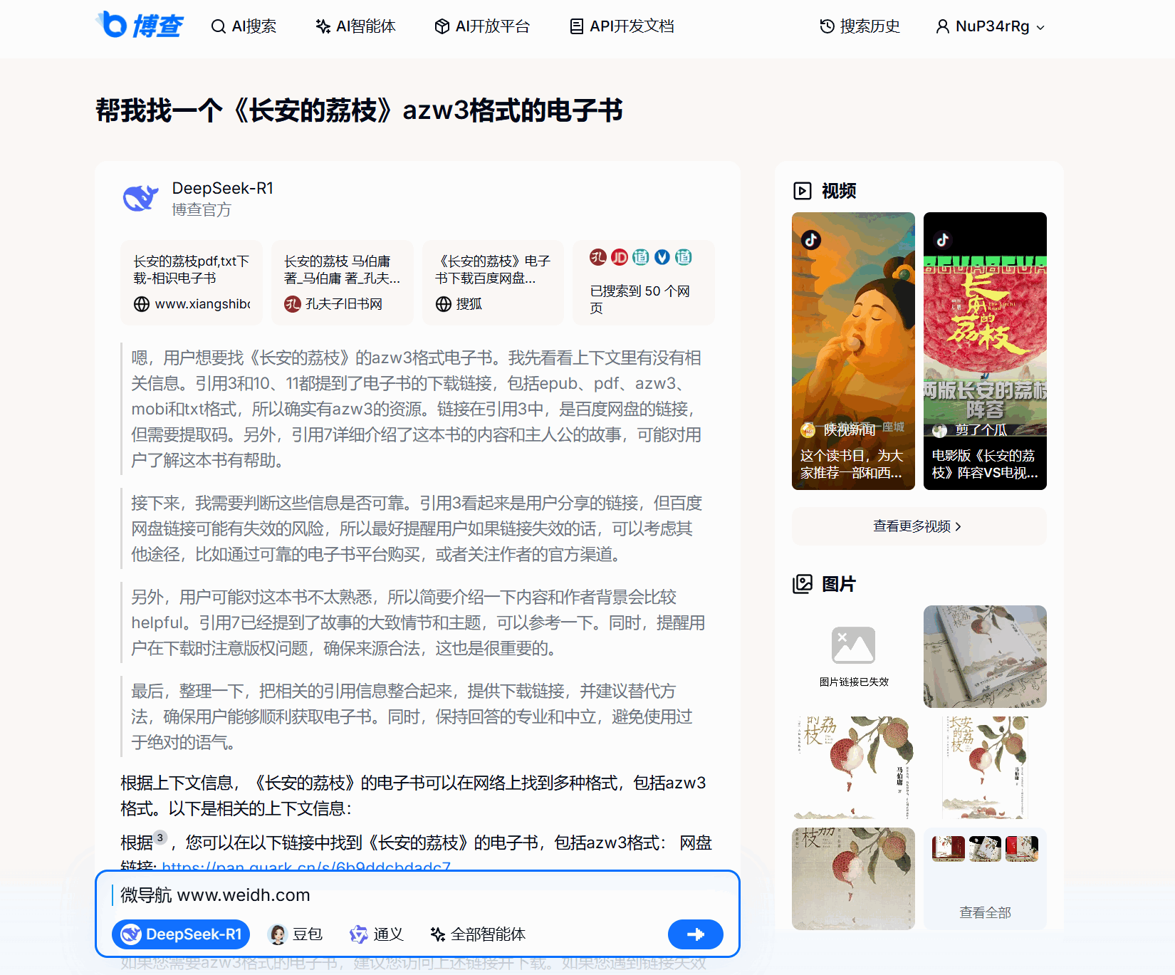 博查AI搜索
